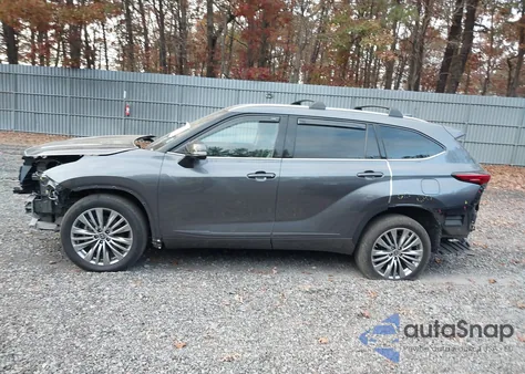 2023 Toyota Highlander Platinum из США, поврежденный, VIN 5TDKDRBH8PS042945